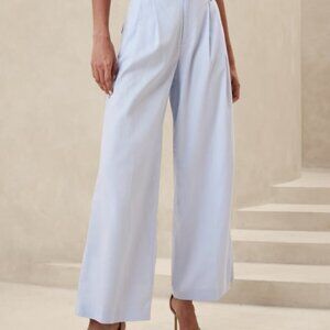 Banana Republic wide leg linen pants size 6